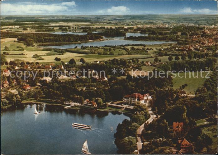 Schleswig Holstein Fliegeraufnahme Holsteinische Schweiz