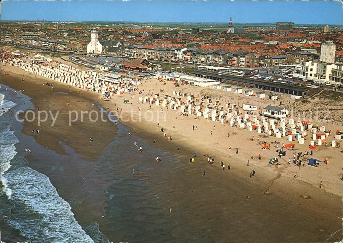 Katwijk Fliegeraufnahme Strand