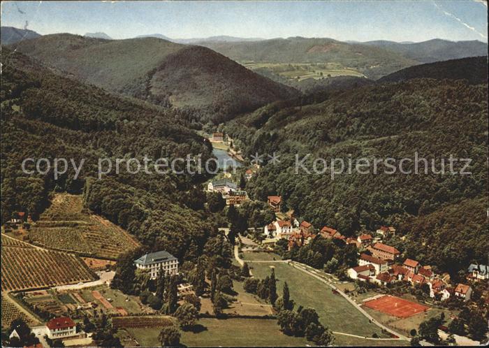 Bad Bergzabern Kurtal Fliegeraufnahme