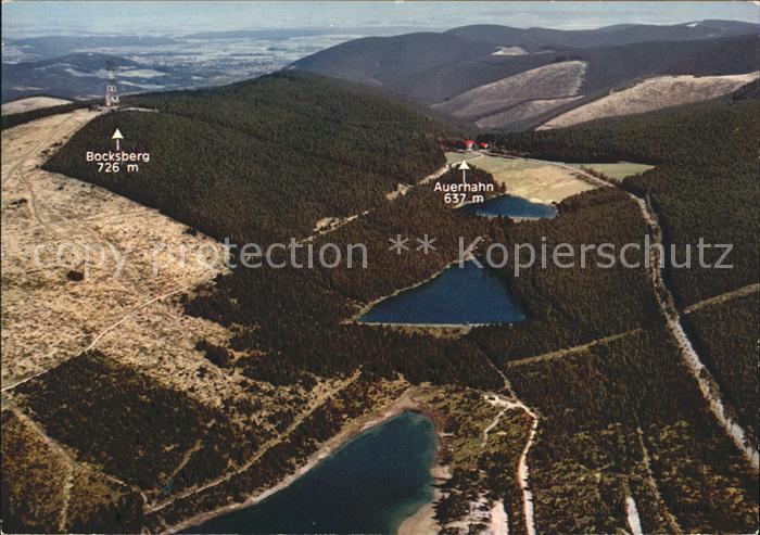 Hahnenklee-Bockswiese Harz Fliegeraufnahme Berggasthaus Bocksberg