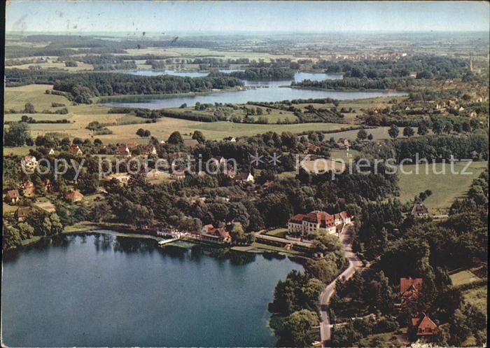Eutin Schleswig-Holstein Fliegeraufnahme Holsteinische Schweiz