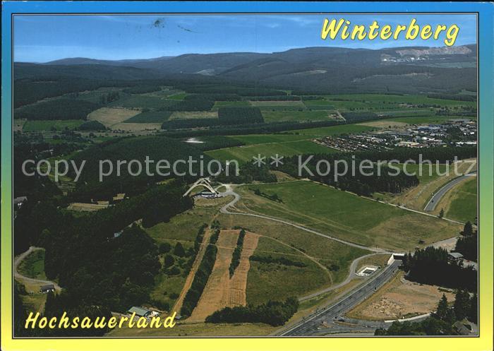 Winterberg Hochsauerland Fliegeraufnahme