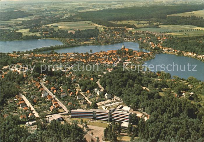 Moelln Lauenburg Fliegeraufnahme Eulenspiegelstadt