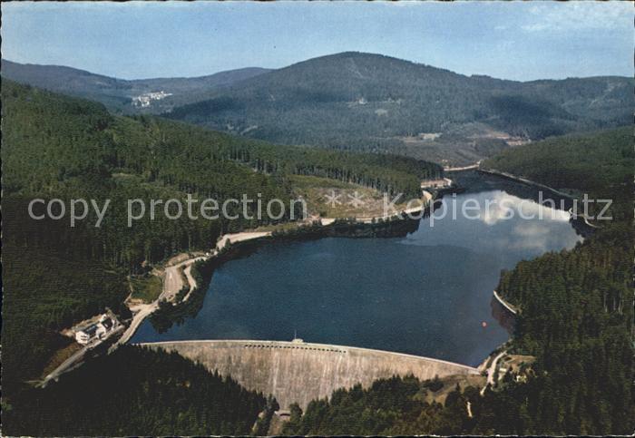 Forbach Baden Fliegeraufnahme Schwarzenbach-Talsperre