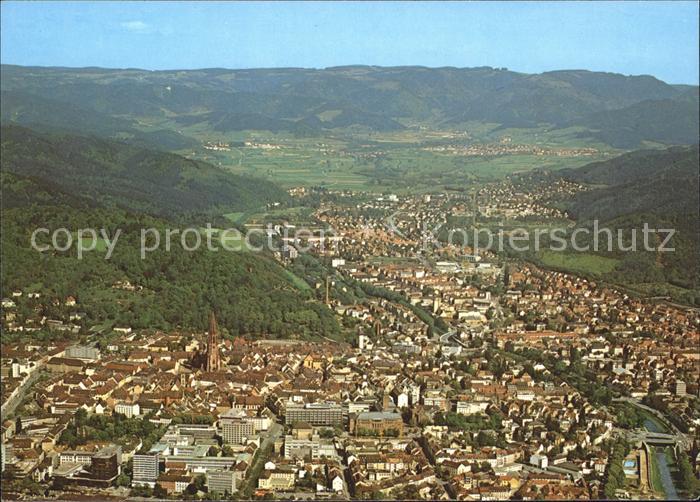 Freiburg Breisgau Fliegeraufnahme