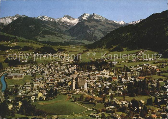 Kitzbuehel Tirol Fliegeraufnahme