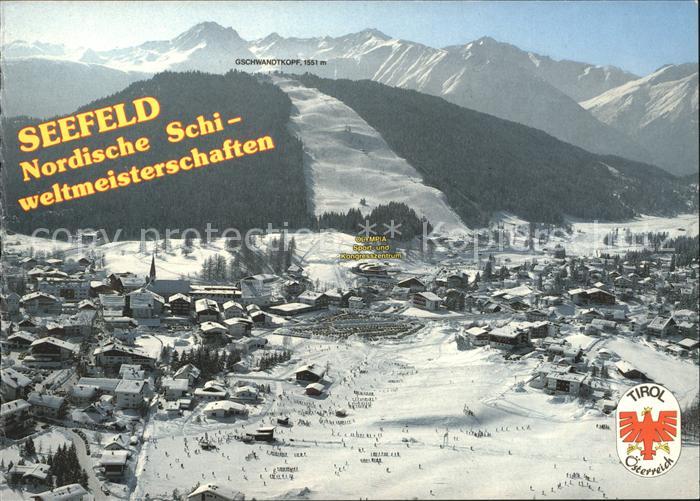 Seefeld Tirol Fliegeraufnahme