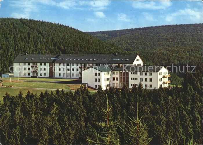 Winterberg Hochsauerland Jugendkurklinik St. Ursula