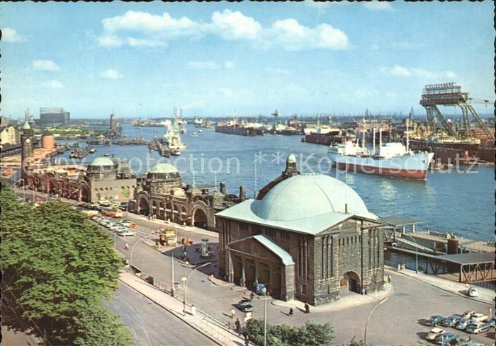 HAMBURG  CITY Elbtunnel und Hafen