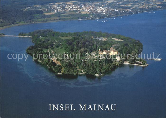 Insel Mainau Fliegeraufnahme