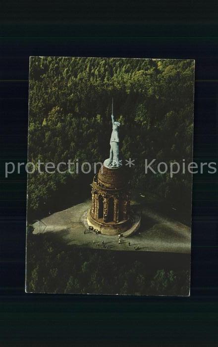 Hermannsdenkmal Fliegeraufnahme