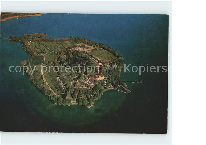 Insel Mainau Fliegeraufnahme