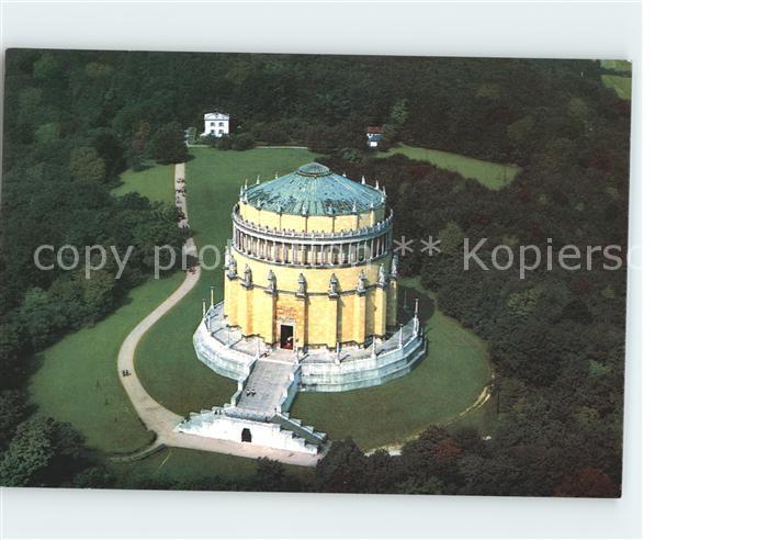 Kelheim Fliegeraufnahme Befreiungshalle