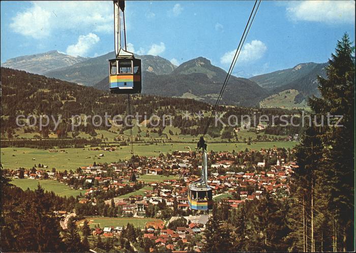 Seilbahn Nebelhorn Oberstdorf Allgaeu Hoher Ifen
