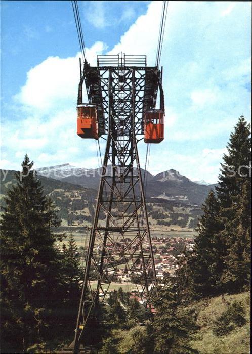 Seilbahn Nebelhorn Oberstdorf Allgaeuer Alpen