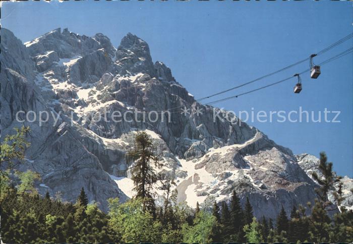 Seilbahn Bayerische Zugspitzseilbahn Eibsee-Zugspitze