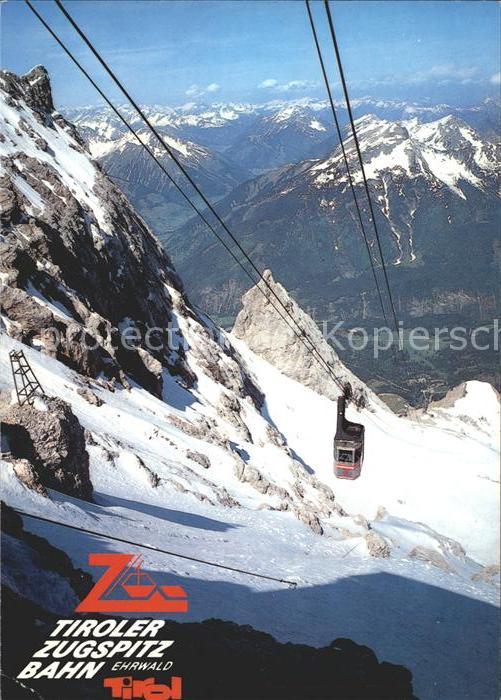 Seilbahn Tiroler Zugspitzbahn Ehrwald