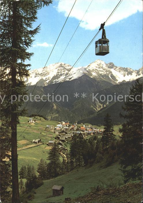 Seilbahn Komperdell Serfaus Tirol