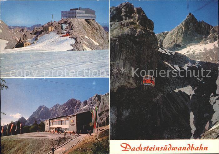 Seilbahn Dachsteinwandsuedbahn Bergstation Schladminger Gletscher