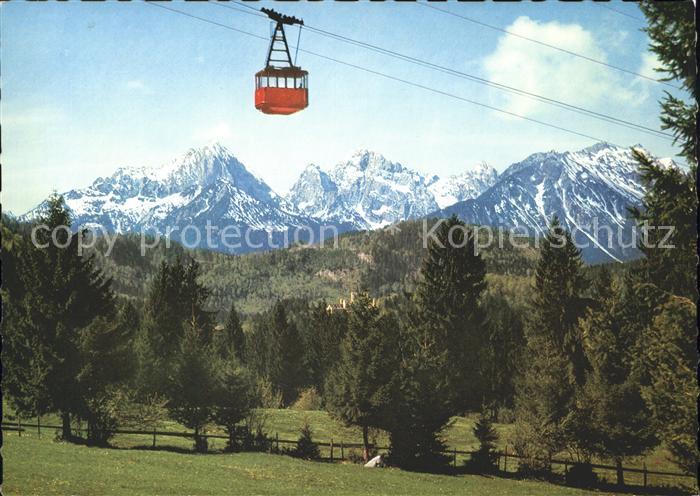 Seilbahn Tegelberg Koenigsschloss Hohenschwangau