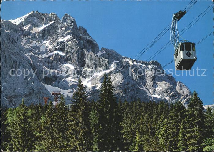 Seilbahn Eibsee Zugspitze Zugspitzgipfel