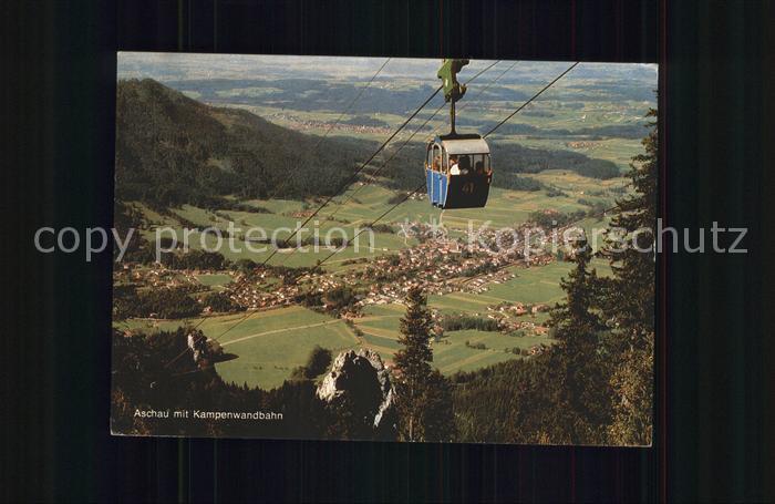 Seilbahn Kampenwand Aschau Bayerische Alpen