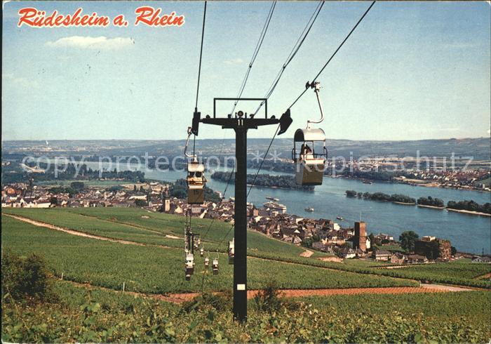Seilbahn Niederwalddenkmal Ruedesheim am Rhein