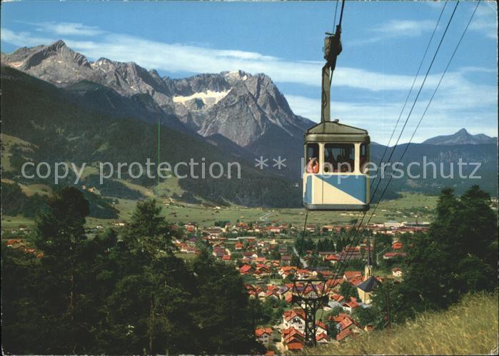 Seilbahn Wankbahn Garmisch-Partenkirchen Zugspitzgruppe