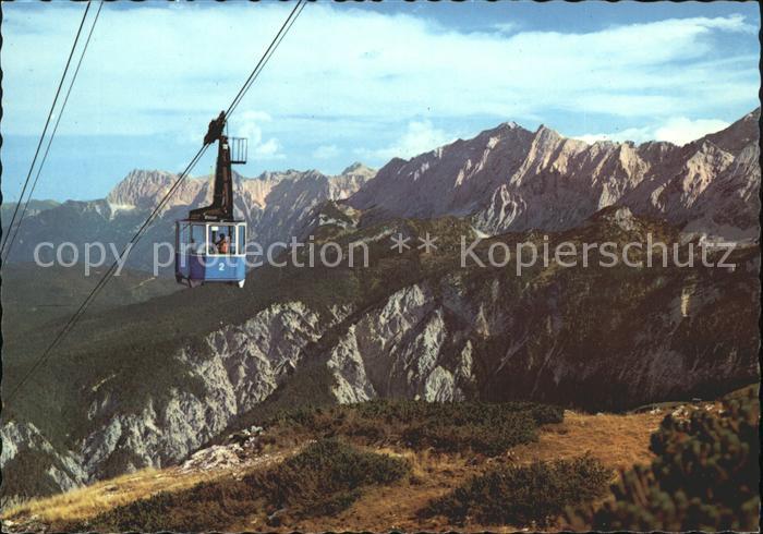 Seilbahn Hochalm Karwendel- und Wettersteingebirge Garmisch-Partenkirchen