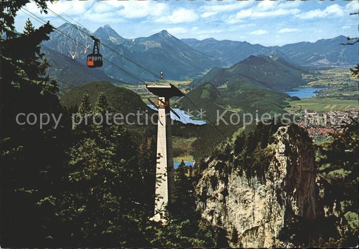 Seilbahn Tegelberg Rossberg Aggenstein Breitenberg Fuessen Weissensee