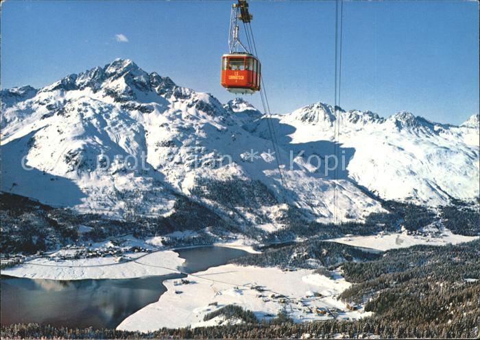 Seilbahn Silvaplana-Corvatsch Piz Albana Silvaplana