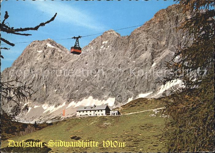 Seilbahn Dachstein-Südwandhütte Ramsau