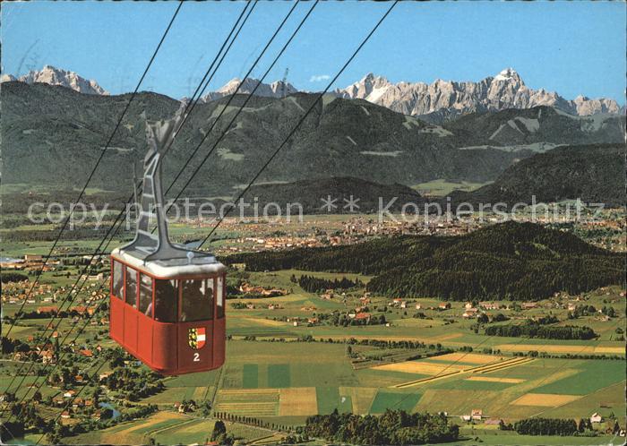 Seilbahn Kanzel Villach Julische Alpen Mangart