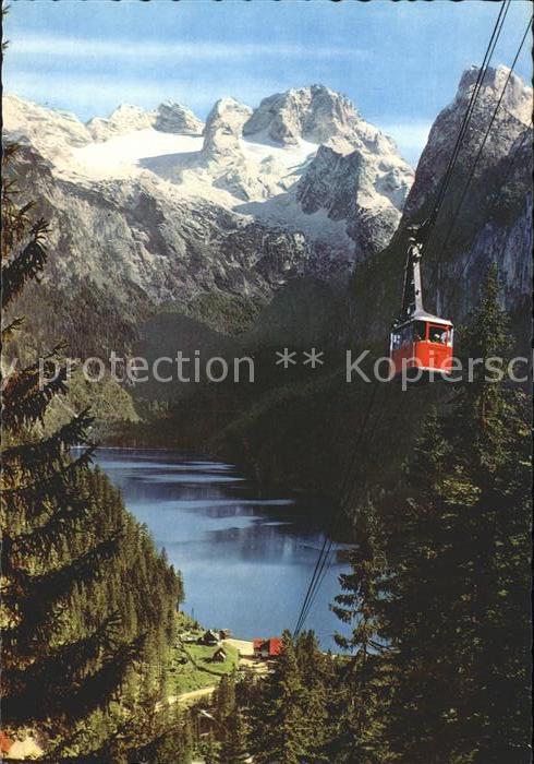 Seilbahn Gosaukamm Gosau-See Hoher Dachstein