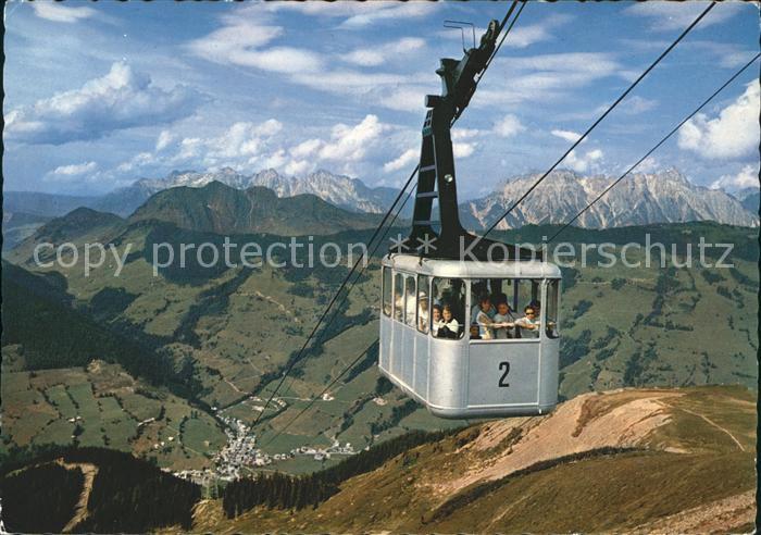 Seilbahn Schattberg Saalbach Loferer Leoganger Steinberge