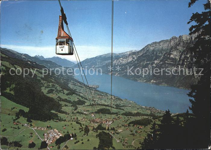 Seilbahn Unterterzen-Tannenbodenalp
