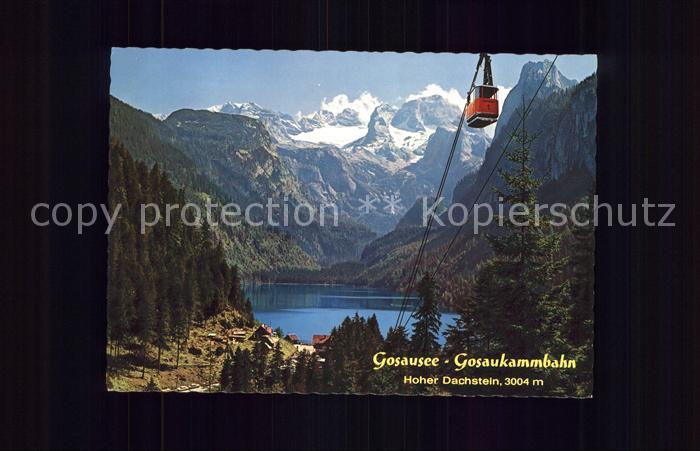 Seilbahn Gosausee-Gosaukamm Hoher Dachstein
