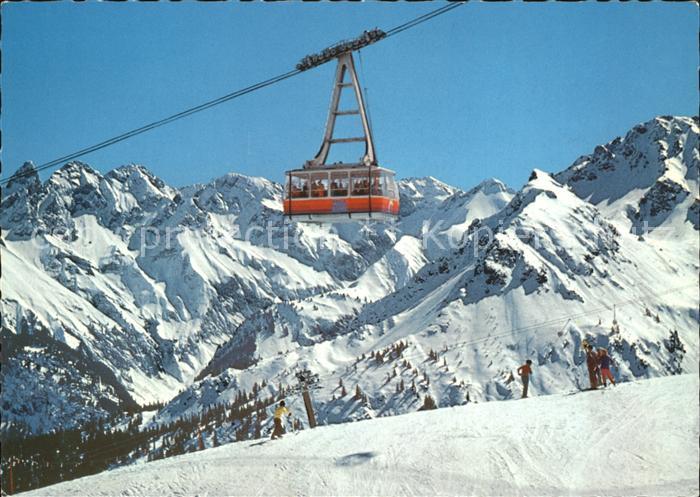 Seilbahn Fellhorn Oberstdorf-Birgsautal