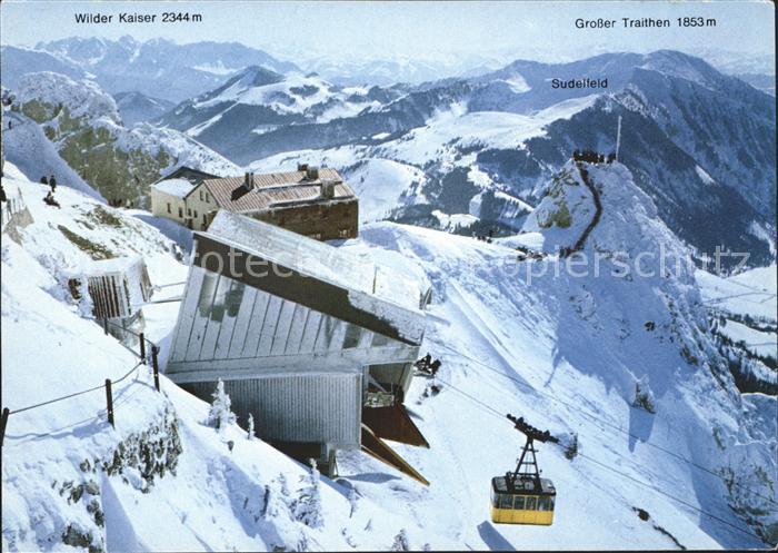 Seilbahn Wendelstein Wendelsteinhotel Wilder Kaiser