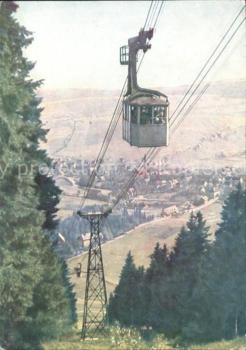 Seilbahn Fichtelberg Oberwiesenthal Erzgebirge