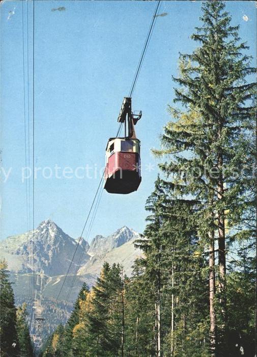Seilbahn Vysoke Tatry Lanovka na Lomnicky stit