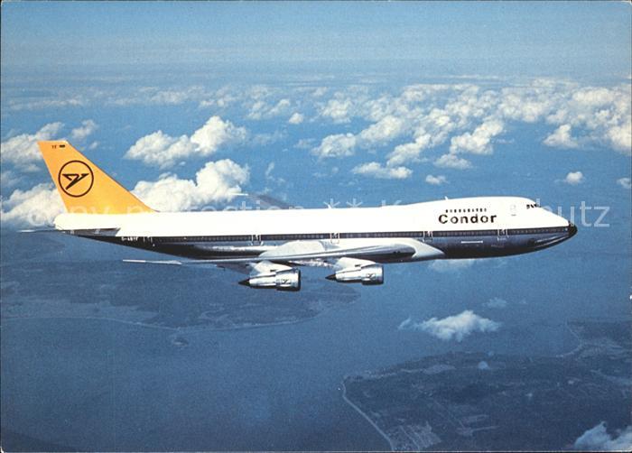 Flugzeuge Zivil Condor Jumbo-Jet Boeing 747-200