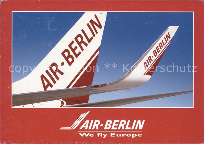 Flugzeuge Zivil Air-Berlin Boeing 737-800