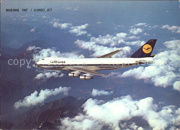 Lufthansa Boeing 747-30 Jumbo Jet