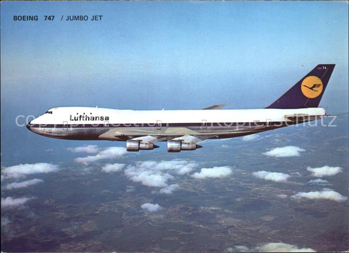 Lufthansa Boeing 747 Jumbo Jet