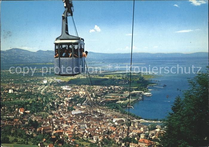 Seilbahn Pfaender Bregenz am Bodensee