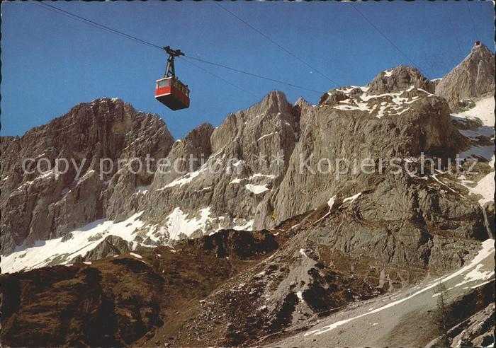 Seilbahn Dachsteinsuedwand Tuerlwandhuette Hunerkogel