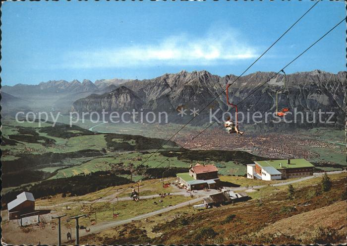 Sessellift Patscherkofel Schutzhaus Berghotel Innsbruck Nordkette
