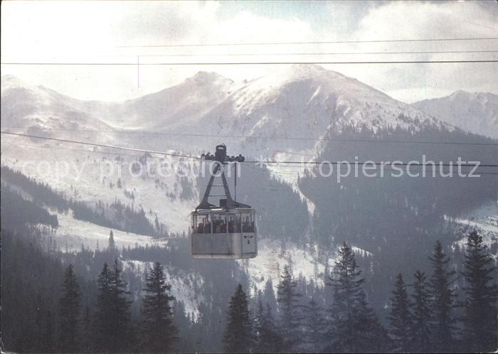 Seilbahn Tatry Zachodnie Kasprowy Wierch