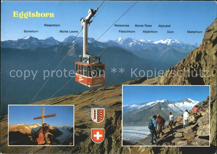 Seilbahn Eggishorn Grosser Aletschgletscher